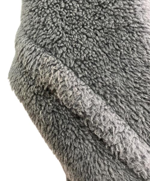 MaxMara（マックスマーラ）MaxMara (マックスマーラ) テディベアショートコート グレー サイズ:34の古着・服飾アイテム