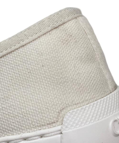 Christian Dior（クリスチャン ディオール）Christian Dior (クリスチャン ディオール) WALK'N'DIOR キャンバス スニーカー ホワイト サイズ:36の古着・服飾アイテム