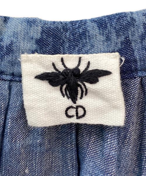 Christian Dior（クリスチャン ディオール）Christian Dior (クリスチャン ディオール) フレアスカート ブルー サイズ:34の古着・服飾アイテム