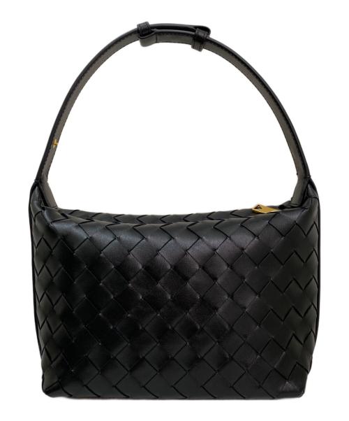 BOTTEGA VENETA（ボッテガベネタ）BOTTEGA VENETA (ボッテガベネタ) ミニウォレス ブラックの古着・服飾アイテム
