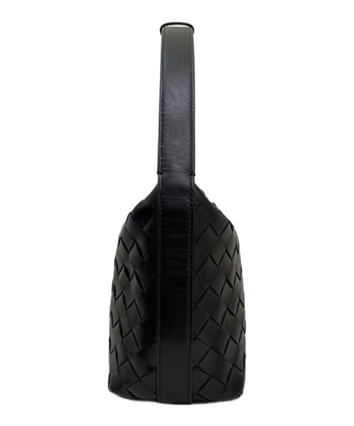BOTTEGA VENETA（ボッテガベネタ）BOTTEGA VENETA (ボッテガベネタ) ミニウォレス ブラックの古着・服飾アイテム