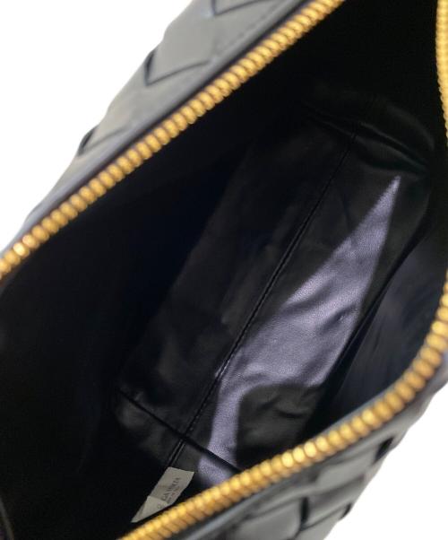 BOTTEGA VENETA（ボッテガベネタ）BOTTEGA VENETA (ボッテガベネタ) ミニウォレス ブラックの古着・服飾アイテム