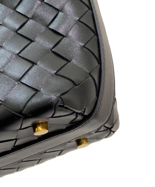 BOTTEGA VENETA（ボッテガベネタ）BOTTEGA VENETA (ボッテガベネタ) ミニウォレス ブラックの古着・服飾アイテム