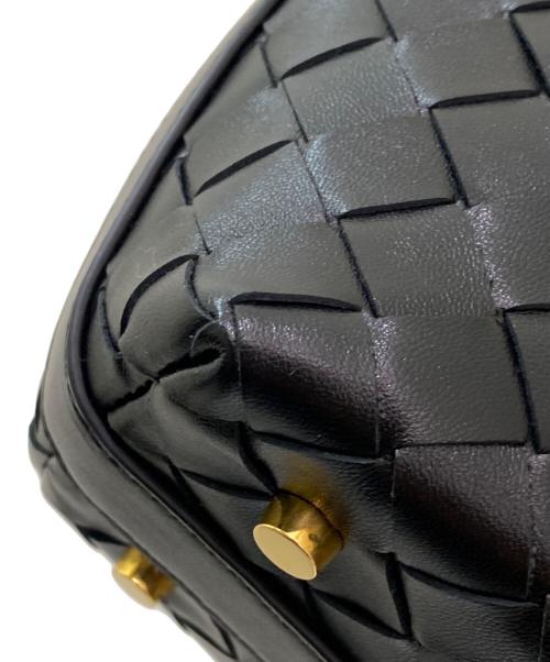 BOTTEGA VENETA（ボッテガベネタ）BOTTEGA VENETA (ボッテガベネタ) ミニウォレス ブラックの古着・服飾アイテム