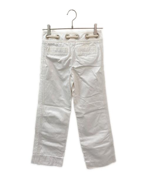 LOUIS VUITTON（ルイ ヴィトン）LOUIS VUITTON (ルイ ヴィトン) ストレートパンツ ホワイト サイズ:36の古着・服飾アイテム