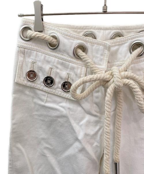 LOUIS VUITTON（ルイ ヴィトン）LOUIS VUITTON (ルイ ヴィトン) ストレートパンツ ホワイト サイズ:36の古着・服飾アイテム