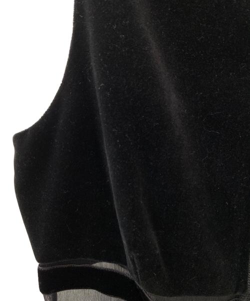 PRADA（プラダ）PRADA (プラダ) キャミソールワンピース ブラック サイズ:38の古着・服飾アイテム