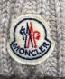 中古・古着 MONCLER (モンクレール) ニット帽 ベージュ サイズ:ONE SIZE：15000円