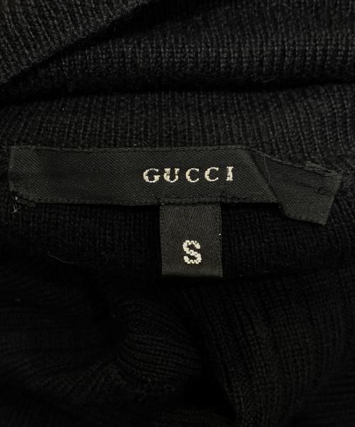 GUCCI（グッチ）GUCCI (グッチ) タートルネックニット ブラック サイズ:Sの古着・服飾アイテム