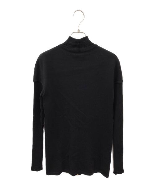 ALAIA（アライア）ALAIA (アライア) ハイネックジップニット ブラック サイズ:Sの古着・服飾アイテム