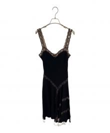 ALAIA（アライア）の古着「キャミソールワンピース」｜ブラック