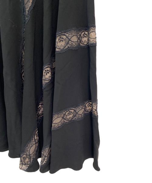 ALAIA（アライア）ALAIA (アライア) キャミソールワンピース ブラック サイズ:44の古着・服飾アイテム