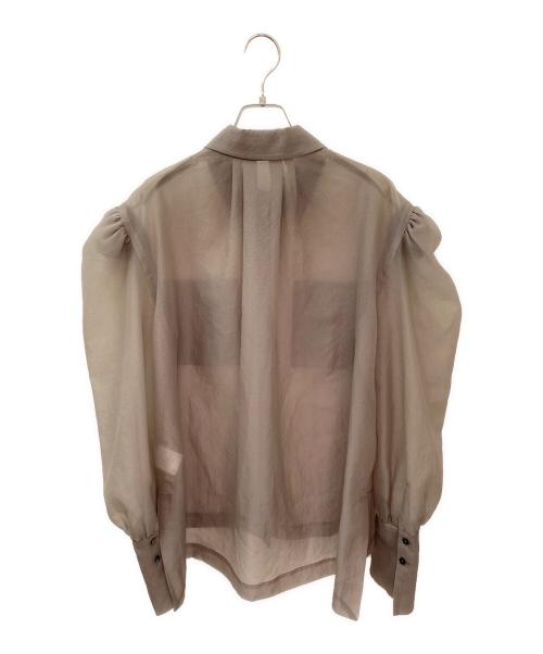 COLUMN（コラム）COLUMN (コラム) シアーシャツ オリーブ サイズ:Fの古着・服飾アイテム