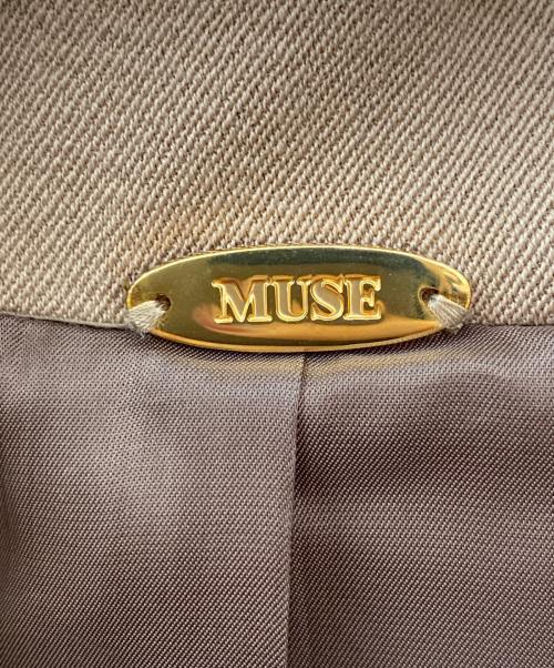 MUSE de Deuxieme Classe（ミューズ ドゥーズィエム クラス）MUSE de Deuxieme Classe (ミューズ ドゥーズィエム クラス) Botany Twill オーバーコート ベージュ サイズ:Fの古着・服飾アイテム