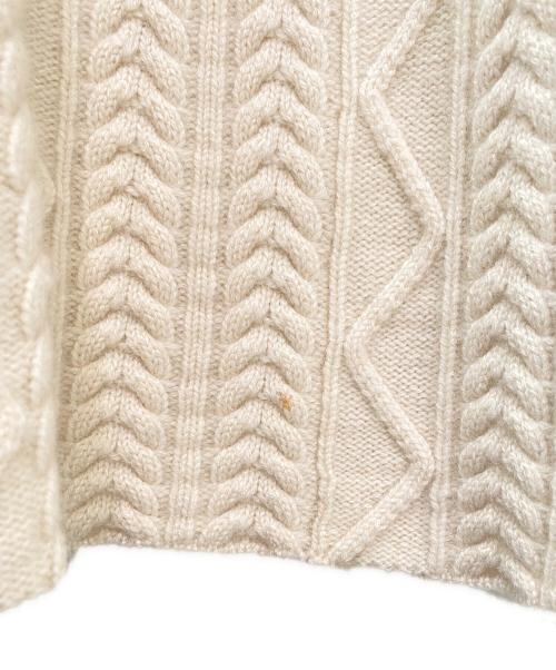 MYLAN（マイラン）MYLAN (マイラン) Cashmere Cable Knit Skirt アイボリー サイズ:不明の古着・服飾アイテム