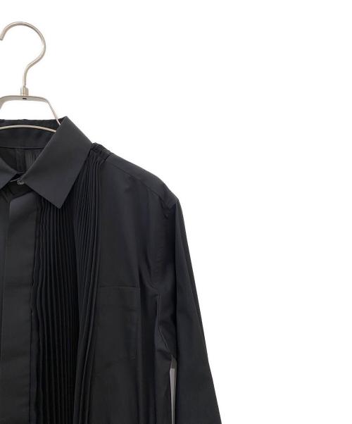 sacai（サカイ）sacai (サカイ) シースルー シャツワンピース ブラック サイズ:1の古着・服飾アイテム