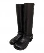 LOEWEロエベ）の古着「カンボバイカーブーツ」｜ブラック