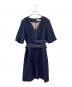 partow（パルトウ）の古着「半袖ワンピース」｜ネイビー