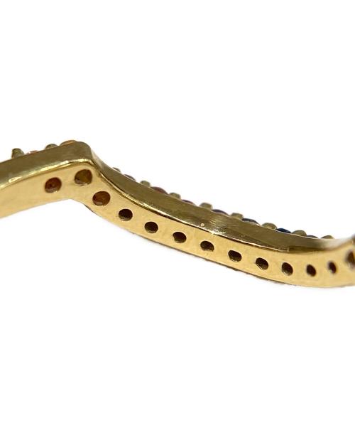 BIZOUX（ビズー）BIZOUX (ビズー) ストーン付リング サイズ:4号の古着・服飾アイテム