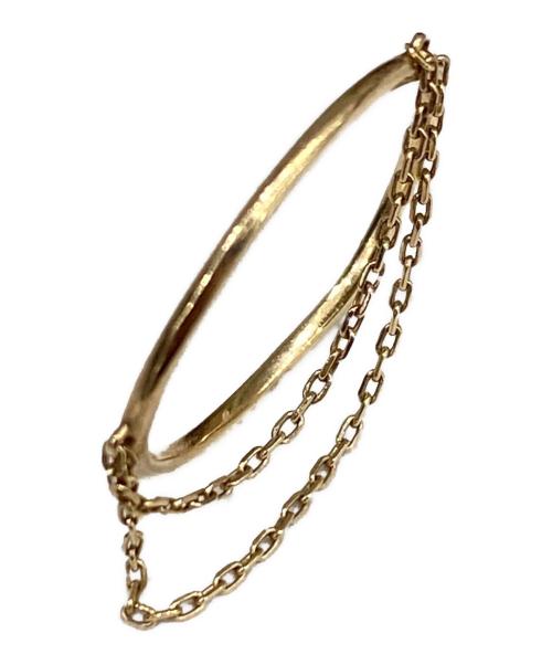 COCOSHNIK（ココシュニック）COCOSHNIK (ココシュニック) チェーンデザインリング サイズ:13.5号の古着・服飾アイテム