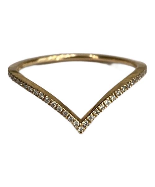 COCOSHNIK（ココシュニック）COCOSHNIK (ココシュニック) ストーン付Vリング サイズ:16号の古着・服飾アイテム