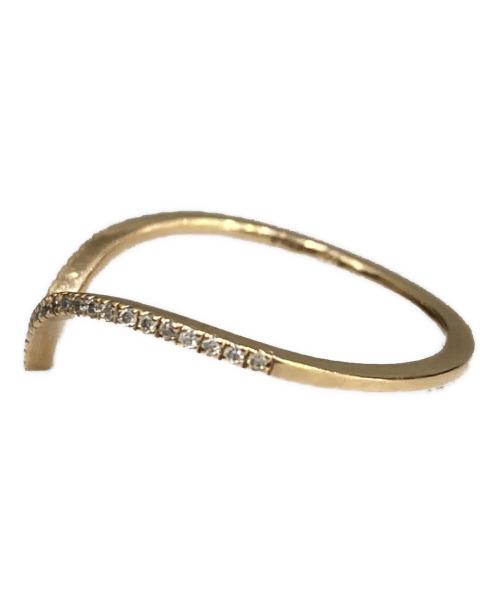 COCOSHNIK（ココシュニック）COCOSHNIK (ココシュニック) ストーン付Vリング サイズ:16号の古着・服飾アイテム