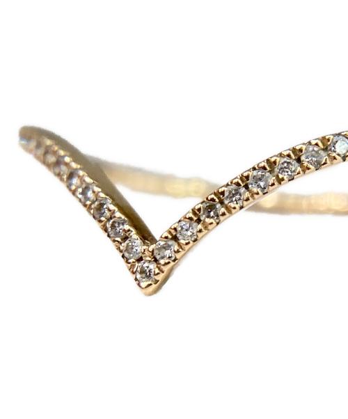 COCOSHNIK（ココシュニック）COCOSHNIK (ココシュニック) ストーン付Vリング サイズ:16号の古着・服飾アイテム