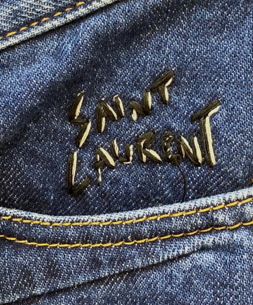 Saint Laurent Paris（サンローランパリ）Saint Laurent Paris (サンローランパリ) デニムパンツ インディゴ サイズ:24の古着・服飾アイテム