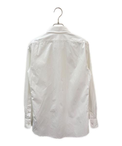 Maison Margiela（メゾンマルジェラ）Maison Margiela (メゾンマルジェラ) スライトリーシャイニーシャツ ホワイト サイズ:38の古着・服飾アイテム
