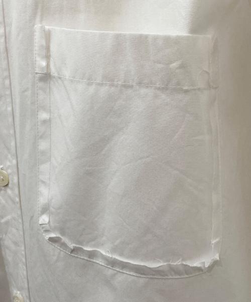 Maison Margiela（メゾンマルジェラ）Maison Margiela (メゾンマルジェラ) スライトリーシャイニーシャツ ホワイト サイズ:38の古着・服飾アイテム