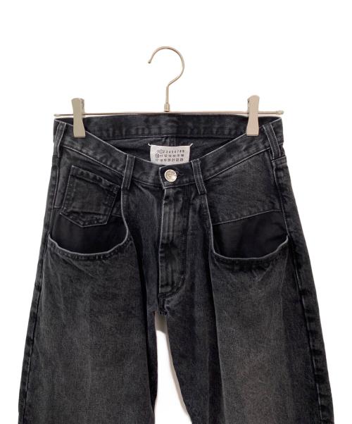 Maison Margiela（メゾンマルジェラ）Maison Margiela (メゾンマルジェラ) ポケットジーンズ ブラック サイズ:36の古着・服飾アイテム