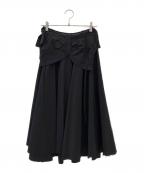 Maison Margielaメゾンマルジェラ）の古着「Midi Skirt」｜ブラック