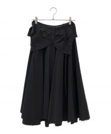 Maison Margiela（メゾンマルジェラ）の古着「Midi Skirt」｜ブラック