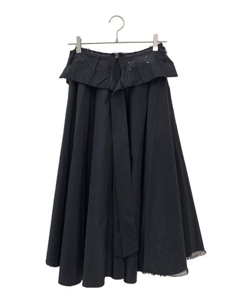 Maison Margiela（メゾンマルジェラ）Maison Margiela (メゾンマルジェラ) Midi Skirt ブラック サイズ:36の古着・服飾アイテム