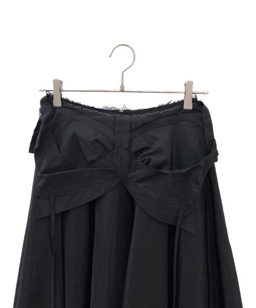 Maison Margiela（メゾンマルジェラ）Maison Margiela (メゾンマルジェラ) Midi Skirt ブラック サイズ:36の古着・服飾アイテム