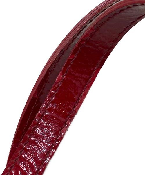 CELINE（セリーヌ）CELINE (セリーヌ) マカダム柄トートバッグ レッドの古着・服飾アイテム