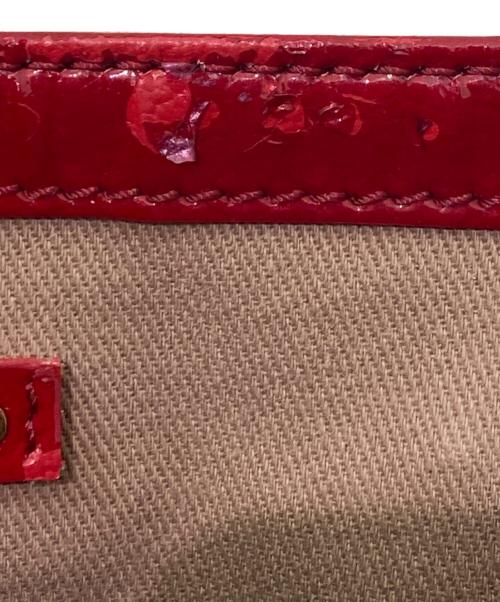 CELINE（セリーヌ）CELINE (セリーヌ) マカダム柄トートバッグ レッドの古着・服飾アイテム