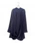 LOEWE (ロエベ) Chain シルクシャツドレス ネイビー サイズ:32：90000円