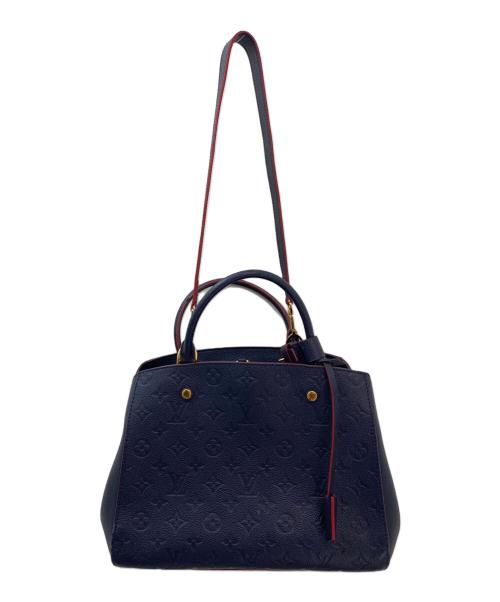 LOUIS VUITTON（ルイ ヴィトン）LOUIS VUITTON (ルイ ヴィトン) モンテーニュMM ネイビー サイズ:MMの古着・服飾アイテム