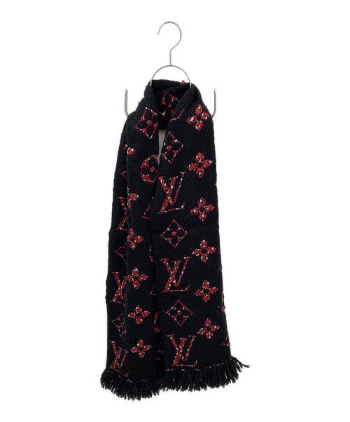 LOUIS VUITTON（ルイ ヴィトン）LOUIS VUITTON (ルイ ヴィトン) エシャルプ・ジャイアント　モノグラム　ジャングル ブラックの古着・服飾アイテム