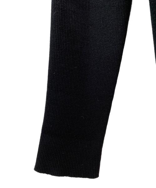 MUSE de Deuxieme Classe（ミューズ ドゥーズィエム クラス）MUSE de Deuxieme Classe (ミューズ ドゥーズィエム クラス) DINER RIB Vネックカーディガン ブラック サイズ:-の古着・服飾アイテム