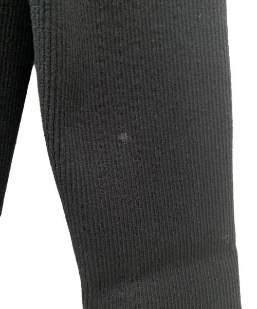 MUSE de Deuxieme Classe（ミューズ ドゥーズィエム クラス）MUSE de Deuxieme Classe (ミューズ ドゥーズィエム クラス) DINER RIB Vネックカーディガン ブラック サイズ:-の古着・服飾アイテム