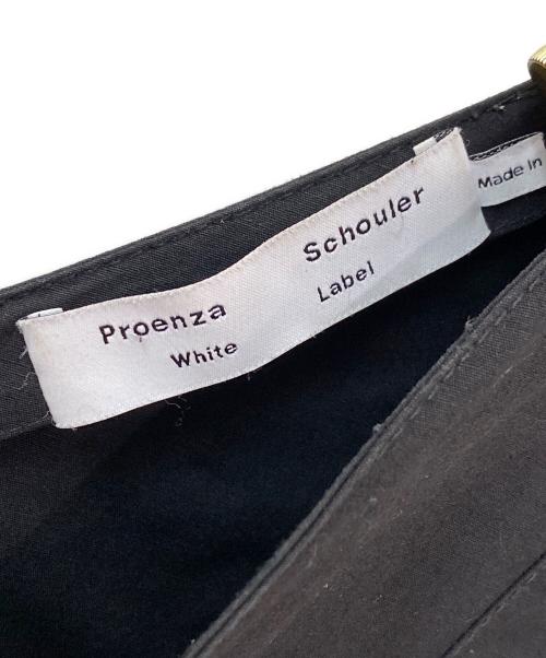 PROENZA SCHOULER（プロエンザ スクーラー）PROENZA SCHOULER (プロエンザ スクーラー) パフスリーブワンピース ブラックの古着・服飾アイテム