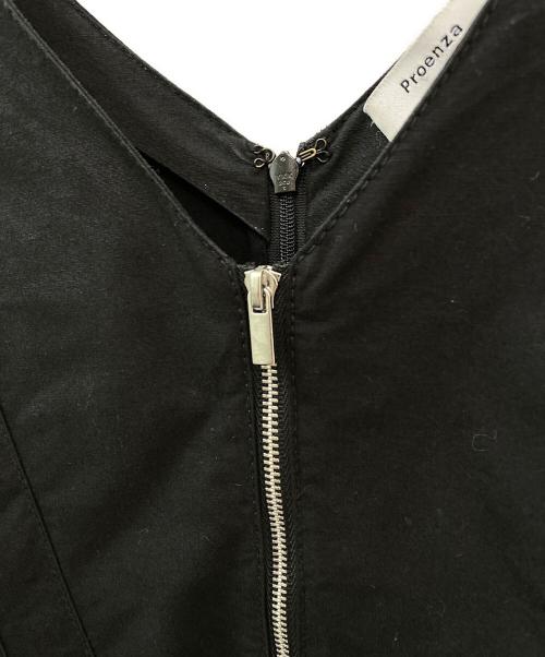 PROENZA SCHOULER（プロエンザ スクーラー）PROENZA SCHOULER (プロエンザ スクーラー) パフスリーブワンピース ブラックの古着・服飾アイテム