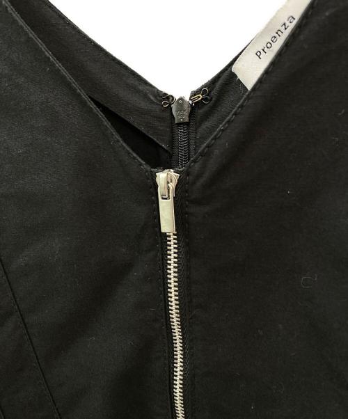 PROENZA SCHOULER（プロエンザ スクーラー）PROENZA SCHOULER (プロエンザ スクーラー) パフスリーブワンピース ブラックの古着・服飾アイテム