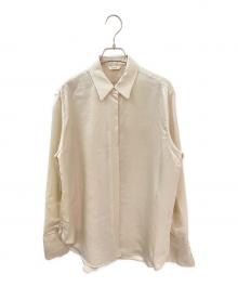 (im)perf（インパーフ）の古着「Vintagesatinshirt」｜ベージュ