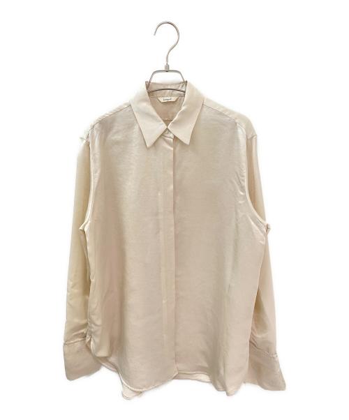 (im)perf（インパーフ）(im)perf (インパーフ) Vintagesatinshirt ベージュ サイズ:Freeの古着・服飾アイテム