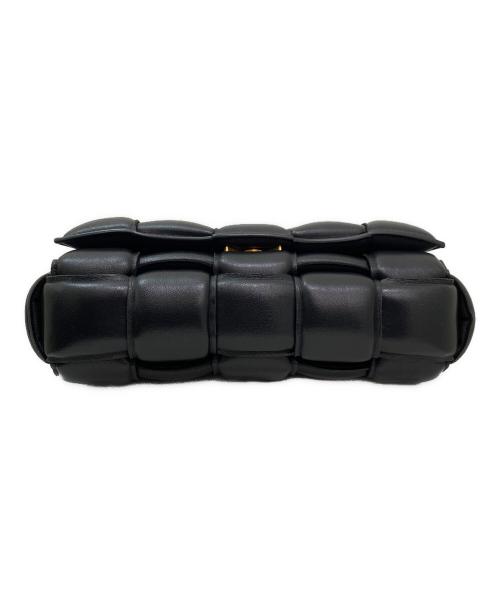 BOTTEGA VENETA（ボッテガベネタ）BOTTEGA VENETA (ボッテガベネタ) マキシイントレチャートパデットカセット ブラックの古着・服飾アイテム