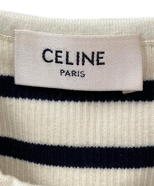 CELINE（セリーヌ）CELINE (セリーヌ) CELINE アスリート ブラ  ホワイト サイズ:XSの古着・服飾アイテム