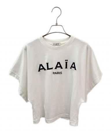 中古・古着通販】ALAIA (アライア) ロゴ刺繍ワイドスリーブTシャツ